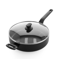 GreenPan Essence Hapjespan 24 cm Zwart - thumbnail