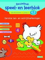 Reuzeleuk speel- en leerblok Tel- en schrijfoefeningen (4-5 j.) - thumbnail