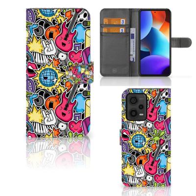 Xiaomi Redmi Note 12 Pro Plus | Wallet Case | met Pasjes | Punk Rock