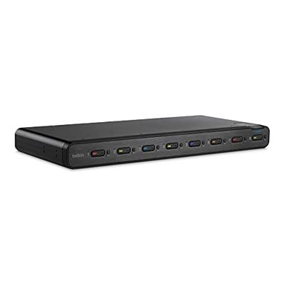 SECURE 8-PORT DVI-I SH KVM W/Audio en CAC PP 3.0