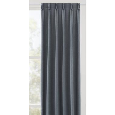 Gordijnstof Robin - blauw - Leen Bakker