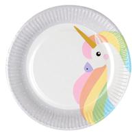 Papstar Borden unicorn karton ø23cm 10st - thumbnail