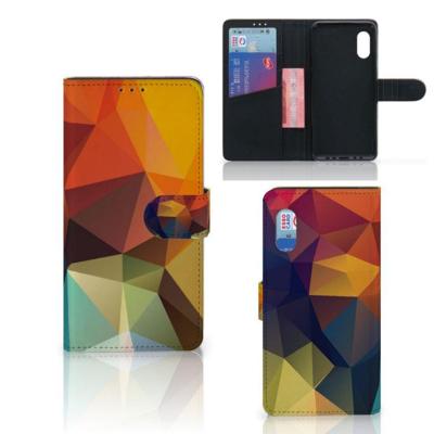 Samsung Xcover Pro | Book Case | Polygon Color