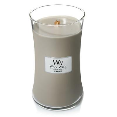 WoodWick large candle fireside