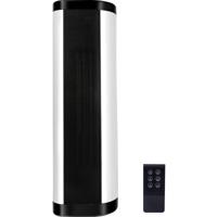 Elektrische Kachel met Afstandsbediening en Timer - 2000W - Zwart/Wit - thumbnail