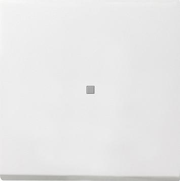 Gira F100 wip met controlevenster zuiverwit glanzend