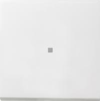 Gira F100 wip met controlevenster zuiverwit glanzend - thumbnail