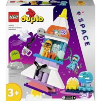 LEGO® DUPLO 10422 3-in-1 ruimteavontuur ruimteschip speelgoed - thumbnail