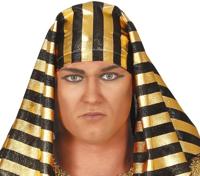 Egyptische Farao Kostuum Man Zwart - thumbnail