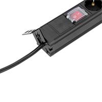 Adam Hall 87471 X7 19 inch 7-weg stroomverdeler met schakelaar - thumbnail