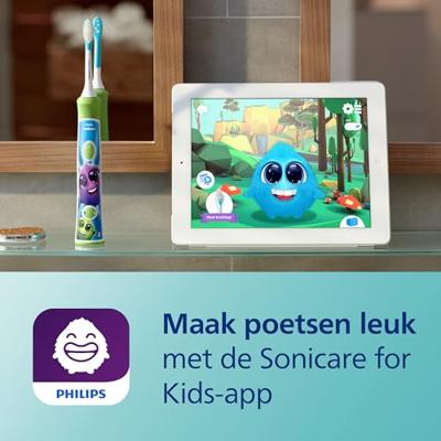 Philips Sonicare For Kids For Kids HX6352/11 Sonische, elektrische tandenborstel