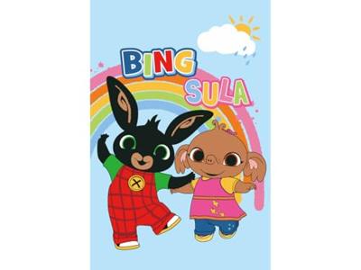 Bing en Sula fleece plaid 100 x 150 cm Bing en Sula fleece plaid 100 x 150 cm