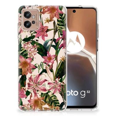 Motorola Moto G32 | TPU Case | Flowers