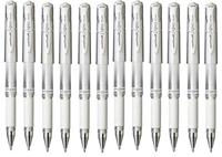 Rollerpen Uni-ball Signo breed wit | 12 stuks - thumbnail