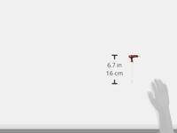 KS Tools 151.2688 Inbusschroevendraaier Sleutelbreedte (metrisch): 3 mm Afmeting, lengte: 167 mm - thumbnail