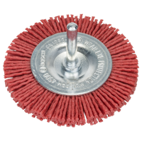 Bosch Accessoires Schijfborstels voor boormachines - nylondraad met korund schuurmiddel K80, 75 mm - 2609256535 - thumbnail