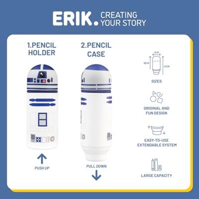 Star Wars 3D Pencil Case R2-D2