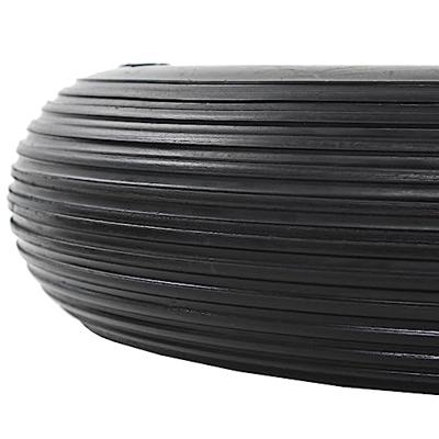 VidaXL Kruiwagenwielen met assen 4,00-8 390 mm massief pu 2 st