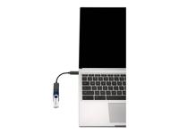 CA1000 - USB-adapter - USB (V) naar USB-C (M) - USB 3.1 - gevormd - zwart - thumbnail