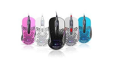 Xtrfy M4 RGB muis USB Optisch 16000 DPI Rechtshandig