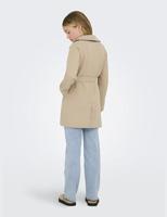 Kids ONLY zomer trenchcoat jas meisjes - taupe - Kogchloe - thumbnail