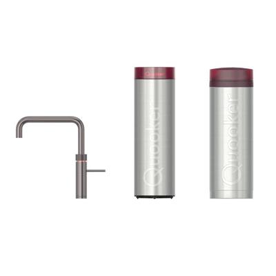 Quooker Fusion Square kokendwaterkraan - draaibare uitloop - PRO3 incl. Cube reservoir - Warm / kokend / bruisend / gefilterd water - Gunmetal 3FSGME-CUBE Quooker Fusion Square kokendwaterkraan - draaibare uitloop - PRO3 incl. Cube reservoir - Warm / kokend / bruisend / gefilterd water - Gunmetal 3FSGME-CUBE