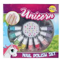 Unicorn Nagellakset Eenhoorn met Nagelstickers - thumbnail