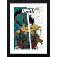 My Hero Academia Framed Print - Dark Deku - thumbnail