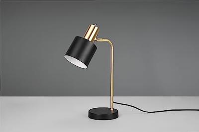 Trio Design bureaulampAdam Zwart met goud - R51041080