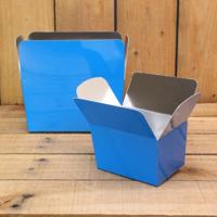 Bonbon doosjes - Chocolade doosje - Blauw 141 basic laag - 12 stuks - thumbnail