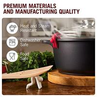 Monkey Business Lid Sid - set van 2 stuks rood + wit - thumbnail