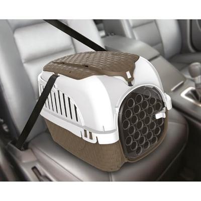 Bama Pet Transportbox 52x33x34 cm Taupe/Wit