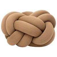 Design House Stockholm Knot kussen 60x60 Camel - thumbnail