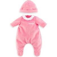 Corolle mon grand poupon - pyjama roze met muts, 36cm - thumbnail