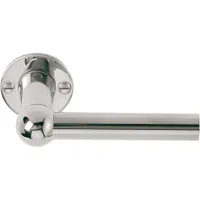 Formani TIMELESS 1910LMRR38 deurkruk ongeveerd op rozet - glans nikkel - thumbnail