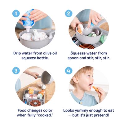 Melissa & Doug water WOW kookplaat speelset - thumbnail