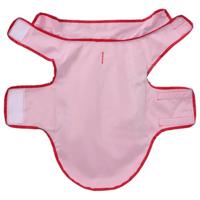 Hondenregenjas met reflecterende strips polyester rood M - thumbnail