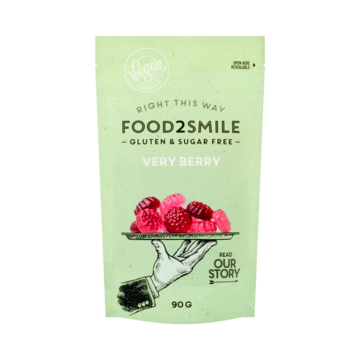 Food2Smile Very Berry Gluten en Suikervrij 90 g bij Jumbo