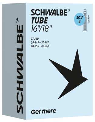 Binnenband Schwalbe SCV4 (16-18'') - 28/37-340/355 - 40 mm ventiel - thumbnail