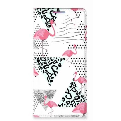 Motorola Moto G60s | Hoesje maken | Flamingo Triangle