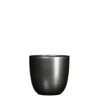 Bloempot Pot rond es/13 tusca 14 x 14.5 cm antraciet Mica - Mica decorations - thumbnail