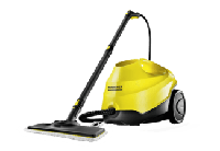 Kärcher SC 3 EasyFix Cilinder-stoomreiniger 1 l Zwart, Geel 1900 W - thumbnail