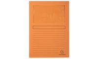 Set of Subfolders Exacompta Forever Oranje A4 Doorzichtig raam 100 Onderdelen - thumbnail
