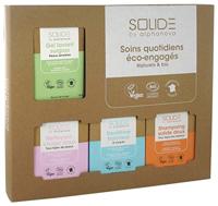 Alphanova Solide Giftbox bars zero water gevoelige huid 1 Stuks - thumbnail