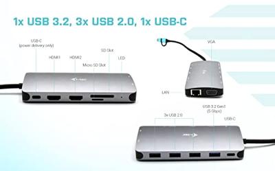 i-tec USB3.0 USB-C Nano 100W dock - thumbnail