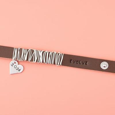 We R Makers • accessory charm leather bracelet