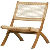 WOOOD Klapstoel 'Lois' kleur Naturel - thumbnail