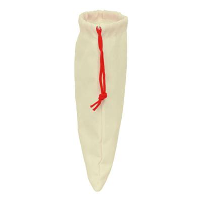 Rugtas met Koordjes Safta Beige 26 x 34 x 1 cm