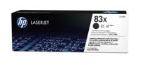 HP Toner 83X Origineel Zwart 2200 bladzijden CF283X - thumbnail