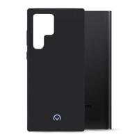 Mobilize Rubber Gelly Case Samsung Galaxy S22 Ultra 5G Matt Black - thumbnail